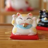 Mô hình trang trí - Mèo thần tài 7cm