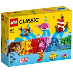 Đồ Chơi Lắp Ráp Lego Classic 11018 - Creative Ocean Fun (333 Mảnh Ghép)