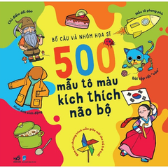 500 Mẫu Tô Màu Kích Thích Não Bộ