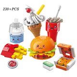 Đồ chơi xếp hình Qman 35012 - Bữa trưa dã ngoại