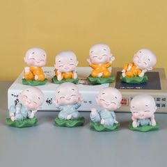 Mô hình trang trí - chú tiểu (Mẫu ngẫu nhiên)