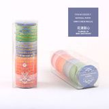 Hộp 20 cuộn băng keo trang trí washi tape 5mm (Mẫu ngẫu nhiên)