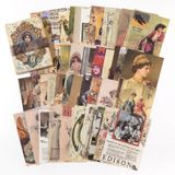 Bộ 100 giấy trang trí journal DIY - Cổ điển Twilight on Earth