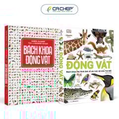 Combo 2 cuốn: Bách Khoa Động Vật (Giao bìa ngẫu nhiên) + Động Vật - Bách Khoa Thư Hình Ảnh Về Các Loài Vật Trên Trái Đất