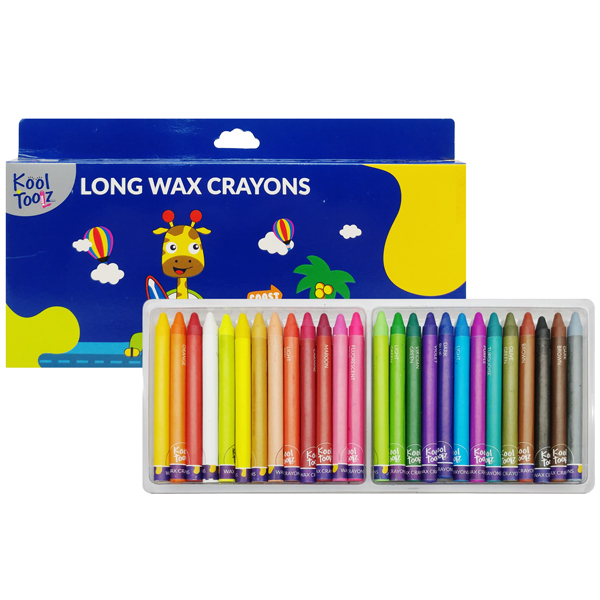 Hộp 26 Bút Sáp Màu - Kool Toolz