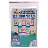 Flashcard - Bộ Thẻ Thông Minh - Bé Học Toán (1-6 Tuổi)