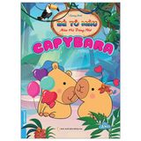 Bé tô màu mùa hè đáng nhớ Capybara