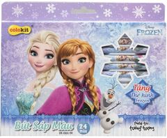 Bút Sáp Màu Colokit Disney Frozen CR-C031/FR - 24 Màu