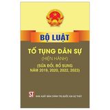 Bộ luật Tố tụng dân sự (hiện hành) (sửa đổi, bổ sung năm 2019, 2020, 2022, 2023)