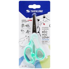 Kéo Học Sinh Trợ Lực 13.5 cm - Thiên Long SC-024 (Giao Màu Ngẫu Nhiên)