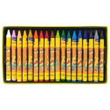 Hộp 18 Bút Sáp Màu Crayon - Colokit CR-C013/PO