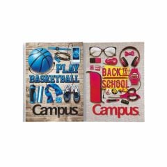 Vở Campus Style Me - 4 Ly Ngang 200 Trang ĐL 70g/m2  (Mẫu Ngẫu Nhiên)