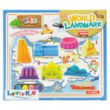 Đồ Chơi Đất Nặn Công Trình Kiến Trúc Wolrd Landmark