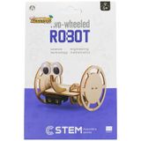 Đồ Chơi Lắp Ráp 3D STEM Bằng Gỗ - Two Wheeled Robot - Robot Thăng Bằng