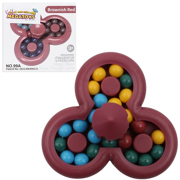 Đồ Chơi Thử Thách Trí Tuệ IQ Rubik Hạt Hình Con Quay Đa Năng - 99A