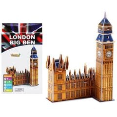 Đồ Chơi Ghép Hình Giấy 3D - HS-M20607 - Đồng Hồ Bigben (34 Mảnh Ghép)
