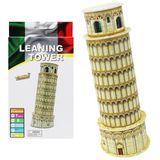 Đồ Chơi Ghép Hình Giấy 3D - HS-M20604 - Tháp Nghiêng Pisa (8 Mảnh Ghép)