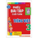 Phiếu Bài Tập Cuối Tuần Tiếng Việt 3