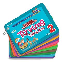 Flashcard Vui Học Tiếng Anh - Nghe Và Học Phát Âm Chuẩn Từ Vựng Tiếng Anh Lớp 2