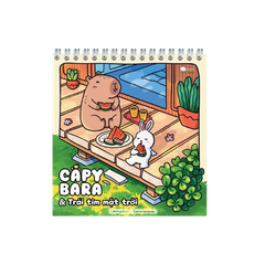 Capybara & Trái tim mặt trời