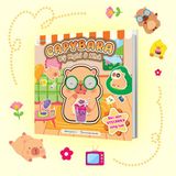 Capybara (Đồ chơi bóc dán sticker cho bé) (Cuốn lẻ)