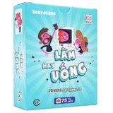 Boardgame Làm Hay Uống Drinking Card Game