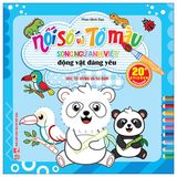 Nối Số Và Tô Màu - Học Từ Vựng Số Đếm (Cuốn lẻ)