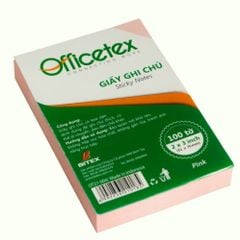 Giấy ghi chú 3x2 OT21-004 màu hồng