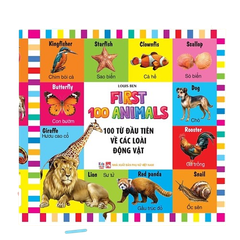 First 100 animals - 100 Từ đầu tiên về các loài động vật