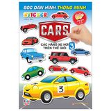 Bóc Dán Hình Thông Minh - Sticker Car - Các Hãng Xe Trên Thế Giới (Cuốn lẻ)