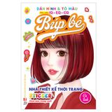 Dán Hình Và Tô Màu Búp Bê - Nhà Thiết Kế Thời Trang - Sticker Trong Suốt (Cuốn lẻ)