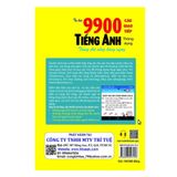 Tự Học 9900 Câu Giao Tiếp Tiếng Anh Thông Dụng Trong Đời Sống Hằng Ngày (Tái bản)