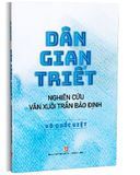 Dân gian triết - nghiên cứu văn xuôi Trần Bảo Định