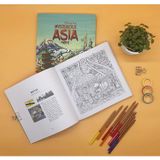 Mysterious Asia Pacific Coloring Book