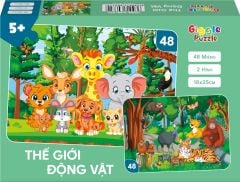 Giggle Puzzle - Thế Giới Động Vật (96 Mảnh)