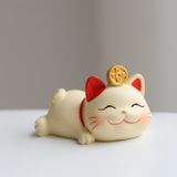 Mô hình trang trí - maneki neko mèo thần tài nhiều tư thế