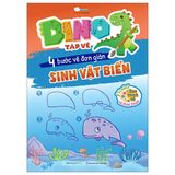 Dino Tập Vẽ - 4 Bước Vẽ Đơn Giản (Cuốn lẻ)