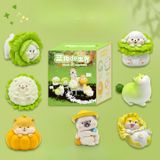 Mô Hình Trang Trí - Thế Giới Chó Bắp Cải (Mẫu ngẫu nhiên)