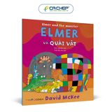 Elmer và quái vật (Song ngữ Anh-Việt) - Tặng 1 sticker đồng bộ
