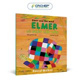 Elmer và ngày gió lớn (Song ngữ Anh-Việt) - Tặng 1 sticker đồng bộ