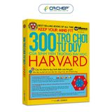 Combo 2 Cuốn 300 Câu Đố và 300 Trò Chơi Tư Duy Của Sinh Viên Trường Đại Học Harvard