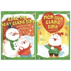 Ehon Song Ngữ - Giấc Mơ Ngày Giáng Sinh + Món Quà Giáng Sinh (Cuốn lẻ)