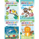 Bé thỏa sức sáng tạp phát triển IQ-EQ-CQ - Bé tô màu và học tiếng anh theo chủ đề (Cuốn lẻ)