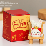 Mô hình trang trí - Mèo thần tài