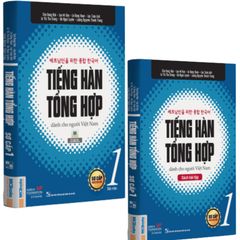 Combo 2 cuốn Tiếng Hàn tổng hợp dành cho người Việt Nam – Sơ cấp 1 Bản Đen Trắng + Sách Bài Tập