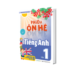 Phiếu Ôn Hè Tiếng Anh Lớp 1