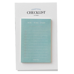 Crabit Checklist Note - Crabit Notepad - Xanh