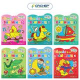 Bộ Tô Màu Và Dán Hình - Cuộc Sống Muôn Màu (Cuốn Lẻ và Combo) (Tái bản 2024)