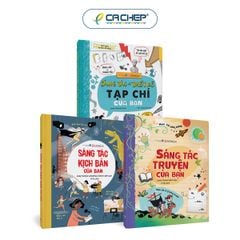 Combo 3 cuốn Sáng tác: Sáng tác kịch bản của bạn + Sáng tác truyện của bạn + Sáng tác và thiết kế tạp chí của bạn