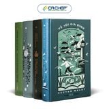 Combo 4 cuốn bìa vải (Tâm hồn cao thượng, Trên sa mạc và trong rừng thẳm, Gia đình Robinson Thụy Sỹ, Về với gia đình)